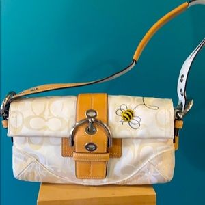 Vintage Coach Bee Shoulder Bag